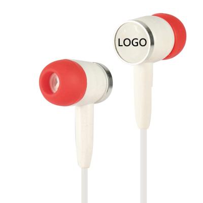 China In-ear manufacturer wholesale promotional product wired plastic mini earphone stereo earbuds with optional color for sale