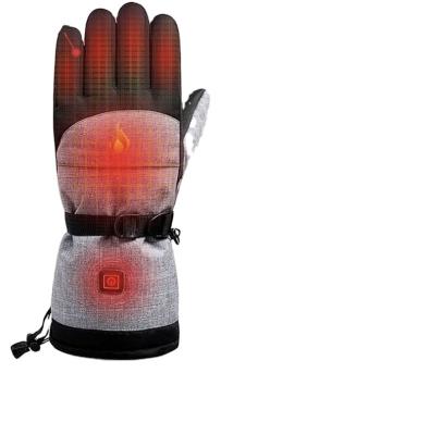 China Men Waterproof Women Heated Ski Gloves Electric Gloves Men Heated for sale