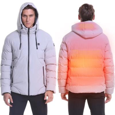 China Waterproof In Stock Body Warmer Lightweight Usb Heated Jacket With 3 Heating Levels 2 Heating Zones Heating Jacket for sale