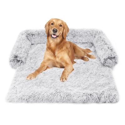 China Amazon Dog Mat Blanket Bed Plush Pillow Pet Beds & Furniture Accessories Protector Breathable Manufacturers Wholesale for sale