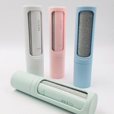 China Viable Wholesale Recycling Dog Cat Hair Lint Cloth And Sofa Sticky Roller Pet Hair Remover Roller for sale