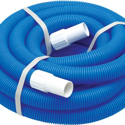 China Durable 15m Blue Hose Polyethylene Compression Hose For Swimming Pool Cleaning Single Layer for sale