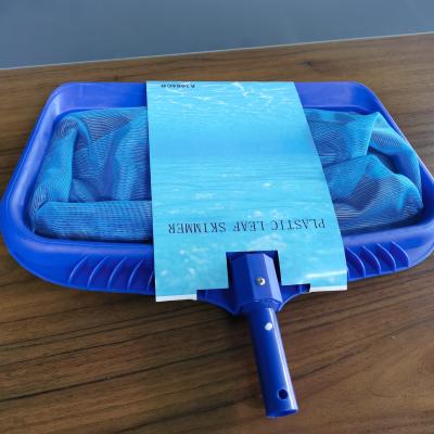 China Net Wholesale Blue Polyester Sheet Pool Cleaning Use Durable Polyester Sheet Rake for sale