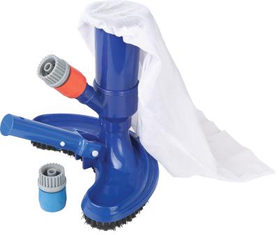 China Durable Economic Pool Head Vacuum Blue And Head Vacuum White Accessories for sale