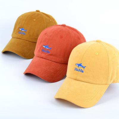 China New COMMON wild student of XUAN YANG Fashion Autumn and winter letter embroidery Shark Casual Cap baseball cap for sale