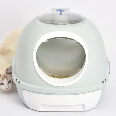 China The viable trash can cats the trash can toilet for cats for sale