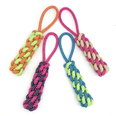 China Wholesale Custom Stocked Durable Cotton Rope Dog Chew Pet Toys for sale