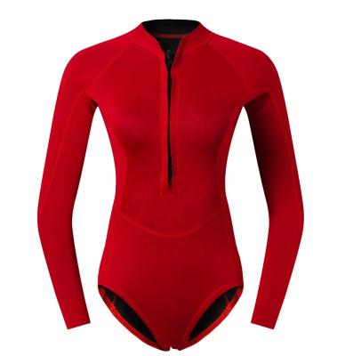 China High elasticity factory direct sale 2mm wetsuit for women water wetsuit diving suit carrying for sale