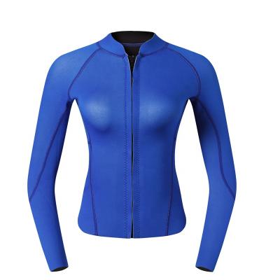 China High elasticity 2021 small fashionable travel long sleeve wetsuit women's cheap personalized wetsuit par surf for sale