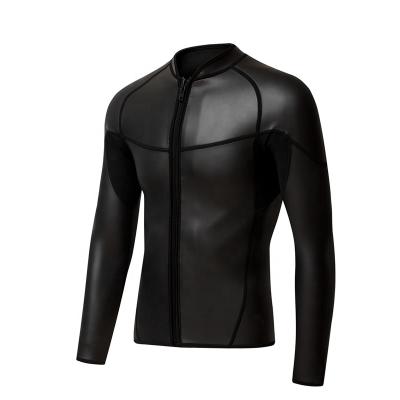 China High Elasticity Fashion High Tech Custom Design Smooth Skin Wetsuit Jacket For Man for sale