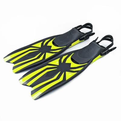 China High Elasticity Long Sucba Dive Fins For Adult for sale