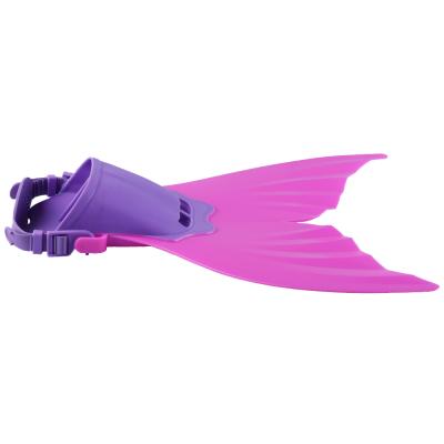 China Wholesale Kids Swim Fins Mermaid Tail Snorkeling Adjustable Mono Fins For Child for sale