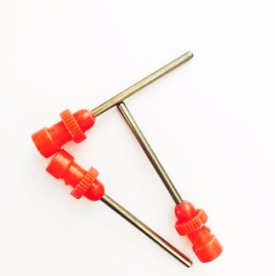 China Football Hand Compressor Gas Standard Ball Inflating Needles Set for sale