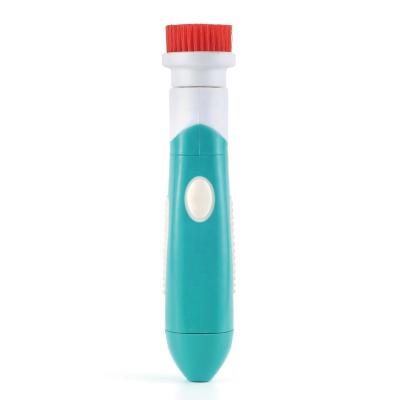 China Portable Electric Spin Scrubber Portable Eco Friendly Handled Washable Cleaning Brush for sale