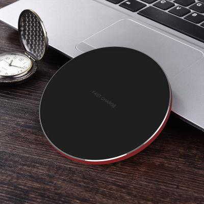 China Mobile Phone Trending 2022 Best Qi Wireless Fast Charger 10W Portable Wireless Charger Stand For iPhone for sale