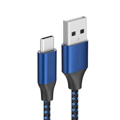 China High Quality Nylon Braid MP3/MP4 Player 3A Amazon Phone Accessories Usb C To A Type C Fast Charger Cable 2.0 Type C Data Usb Cable for sale