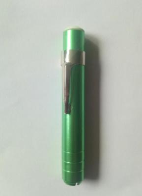 China 10mm Hole Green Color Glossy Finish Pen Styple Aluminum Alloy Chalk Holder for sale