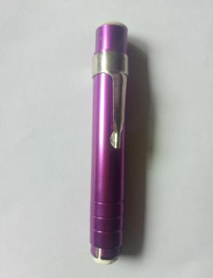 China Walmart Hot Sale Purple Color Glossy Finish Pen Styple Aluminum Alloy Chalk Holder for sale