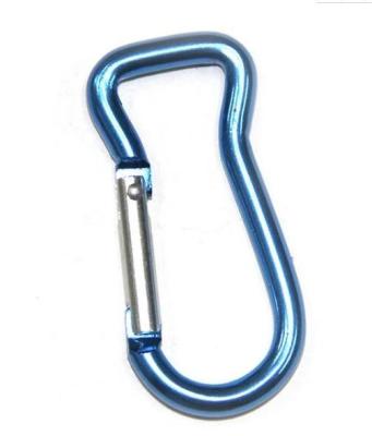 China Hot Sale 8 Shaped Not For Climbing Colors Assorted Aluminum Carabiner for sale