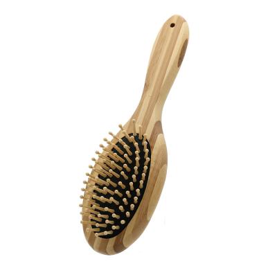 China Professional Wooden Airbag Comb Paddle Cushion Hair Loss Massager Airbag Comb Hairbrush Comb Scalp Healthy Hair Styling Bamboo Comb for sale