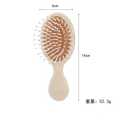 China Portable Cute Makeup Mirror Beauty Mirror Massage Pinch Music Decompression Comb Travel Airbag Comb for sale