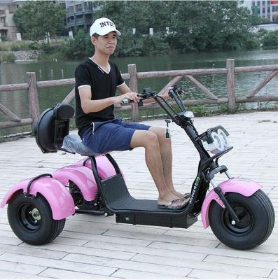 China 2017 citycoco battery removable 3 wheels 200km off road 500w three wheel scooter electric scooter roadpet ginger full punch mypet with CE for sale