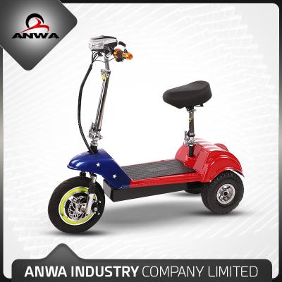 China Anwa Three Wheel Electric Scooter Zappy Electric Scooter 110*26*82-119cm for sale