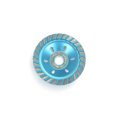 China Diamond Turbine Cup Cutting Wheel Smooth Stone Grinding Corrugated Grinding Wheel And Fast Deburring Ceramic Glass Machine Tool Small for sale