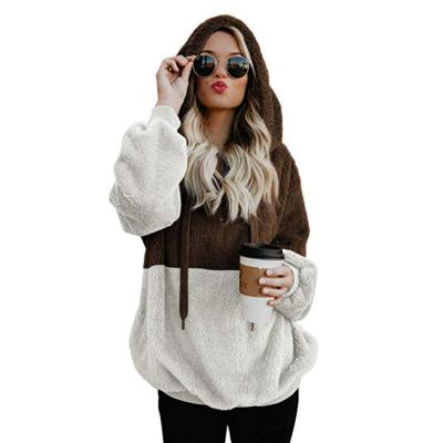 China Custom Wholesale Comfy Autumn and Winter Anti-wrinkle Loungewear Long Sheath Unisex Fleece Fabrics Hoodie Color Block Hoodies for sale