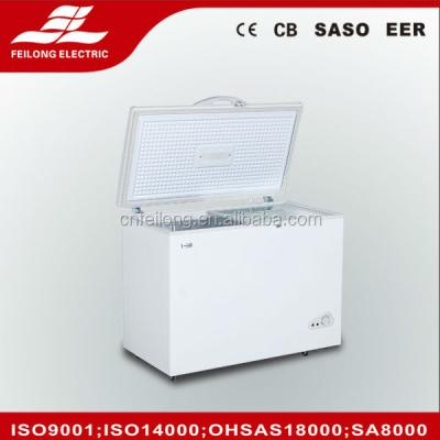 China Freezer 260L (9.2cu.ft) -18 Degree CE CB RoHS Top Open Chest Freezer 260L (10.7Cu.Ft) -18 for sale