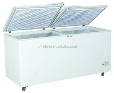 China Hotel 725L Top-door chest freezer BD-725Q/big size foam door top chest freezer for sale