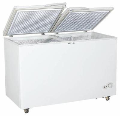 China BD-788Q Hotel Double Door Horizontal Freezer Commercial Chest Freezer for sale