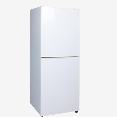 China Hot popular BCD-102 COMPRESSOR combi refrigerators double door refrigerators with LED light with R600a or R134a for sale