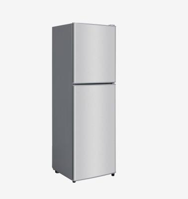 China COMPRESSOR 166l large capacity freezer double door electric bottom combi refrigerators, BCD-166W for sale