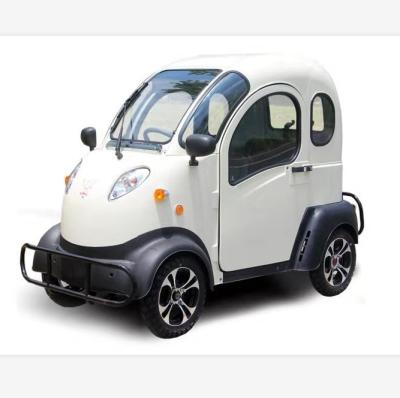 China 2020 Older Leather Mini Electric Vehicle EEC New Energy 4 Wheel Electric Car Lower Prices for sale