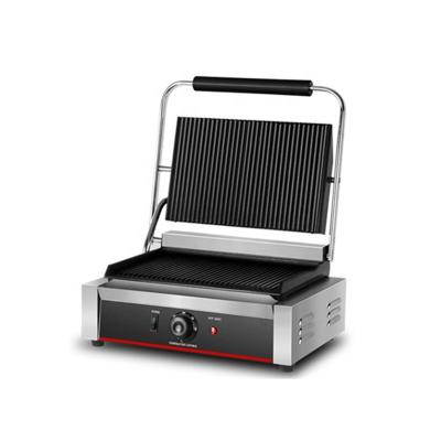 China Professional Electric Panini Touch Grill Press Grill Sandwich Maker Gas Hotel Snack Machines Cast Iron Steak Griddle for sale