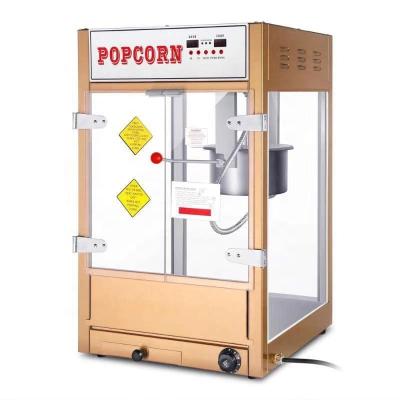 China Snack Factory Electric Automatic Popcorn Making Machine Industrial Commercial Popcorn Popper for sale