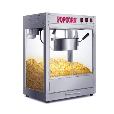 China Factory Wholesale Price Large Automatic Cinema Popcorn Popcorn Snacks Industrial Commercial Popcorn Making Machine for sale