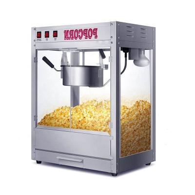 China High Efficiency Commercial Stainless Steel 8 Ounce Electric Mushroom Popcorn Making Machine Pop Corn Maker With CE for sale