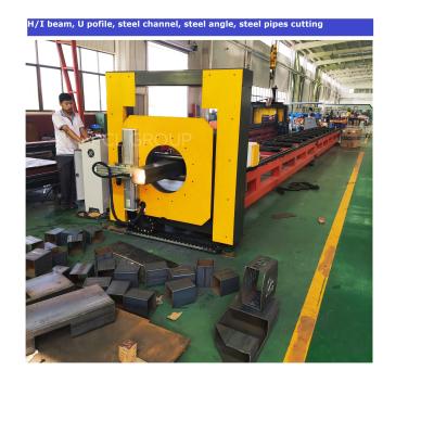 China Factory CNC I Beam Cutter Cutter Machine H Beam Cutting Equipment Steel Channel Beam Cutting Line for sale