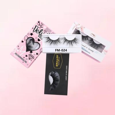 China Rnsanja Natural Best Long Selling 3d 25mm Real Mink Full Strip Fluffy Eyelashes 100% Vegan Handmade Mink Eyelashes Manufacturer Vendor for sale