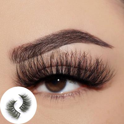 China Wholesale Natural 3D Mink Lashes Lashes 100% Real Natural Soft Eyelash With Factory Lashes Private Label Factory Custom Logo Handmade Directly for sale