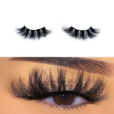 China 2022 100% Real Mink Eyelashes Full Strip 15-25mm Mink Lashes Natural Soft Siberian Cruelty Free 5D Lint Lashes Lashes Wholesale With Boxes for sale