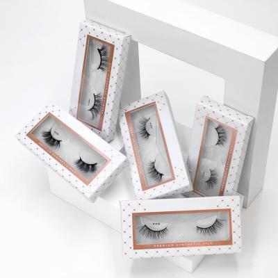 China Real Natural Soft Eyelash Mink Lashes 3D Short Corner Lashes Half Mink Lashes With Custom Packing Wholesale Seller Free Sample Half Lashes for sale