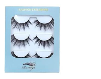 China Long 2022 best selling natural 3D 25mm Mink Vegan Full Strip premium eyelashes dropshipping faux silk mink eyelashes for sale