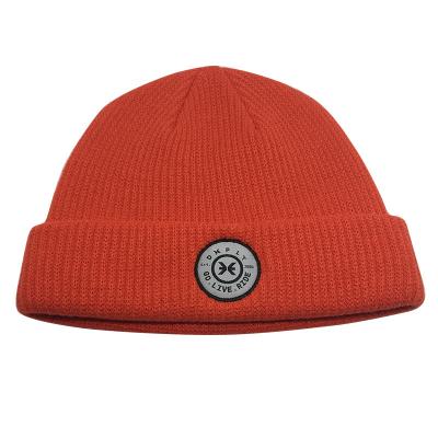 China JOINT Wholesale Fisherman Embroidered Designer Beanie With Wool Luxury Warm Knitted Men Beanie Hats for sale