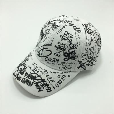 China breathable & Color Waterproof Custom Cotton Printed Baseball Cap With 3D Flat Embroidery Logo Sports Cap for sale