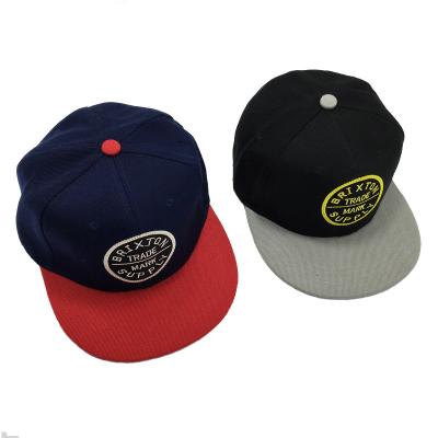 China JOINT Hip Hop 3d Embroidery Logo Flat Brim Hat Gorras Cotton Snapbacks Custom Hats & Caps for sale