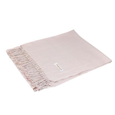 China Hot Selling Twill Women Twill Solid Color Wedding Pashmina Hijab Shawl Viscous Scarf for sale