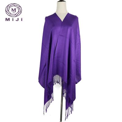 China Twill head hijab women pashmina scarf for sale